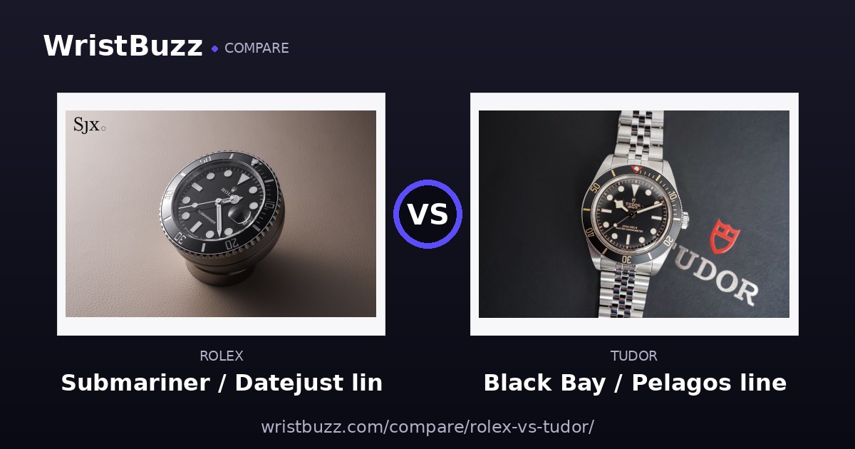 Rolex vs Tudor: Which Crown Brand?