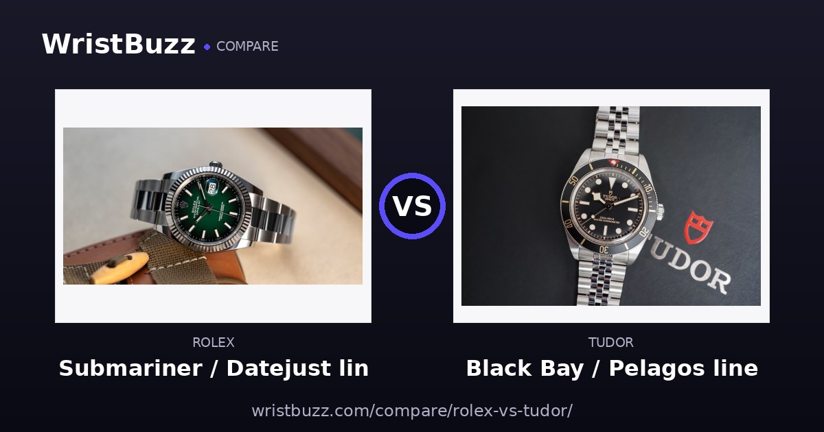 Rolex vs Tudor: Which Crown Brand?