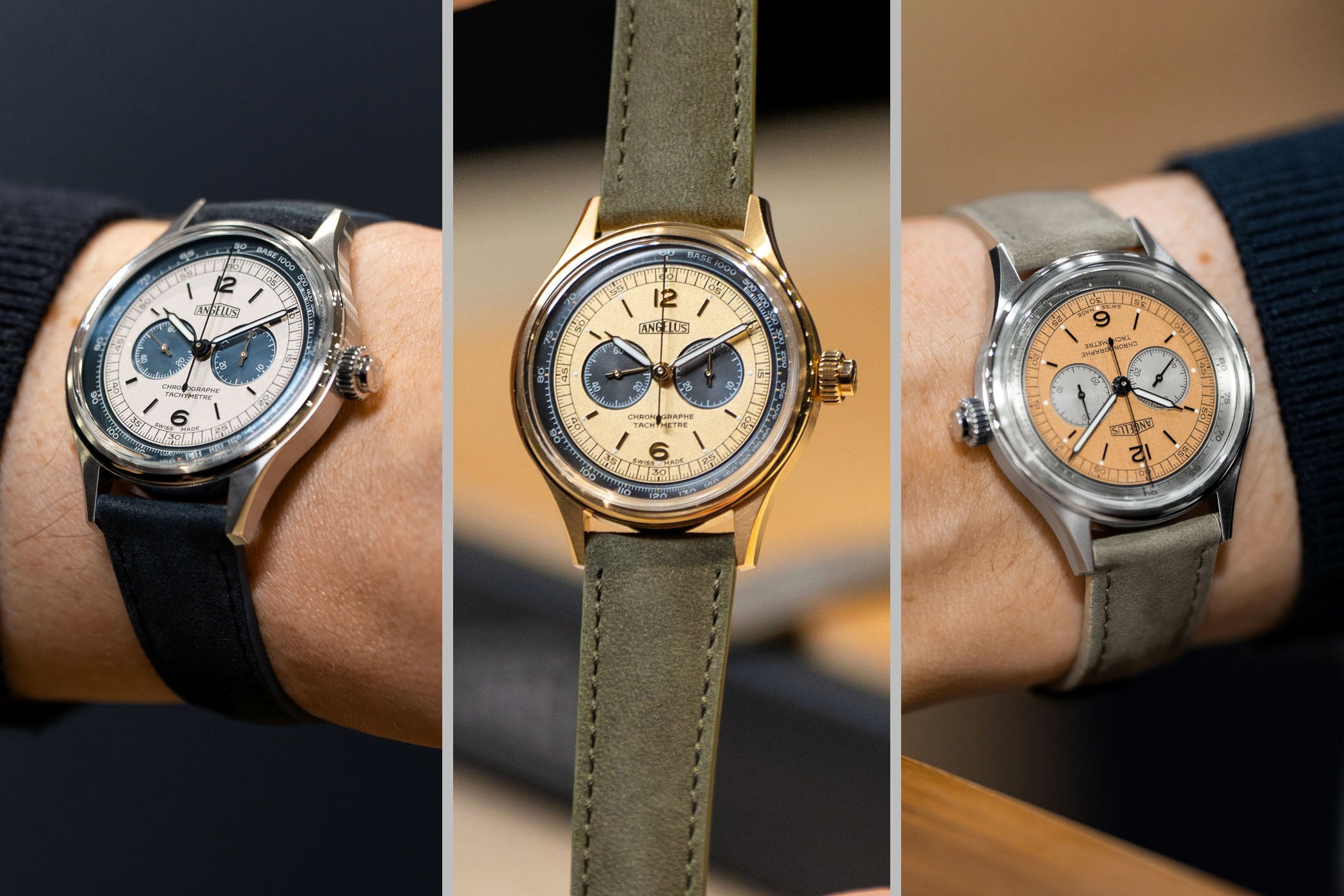 Angelus Chronographe Tachymètre: The Télémètre's Speedier Sibling Arrives