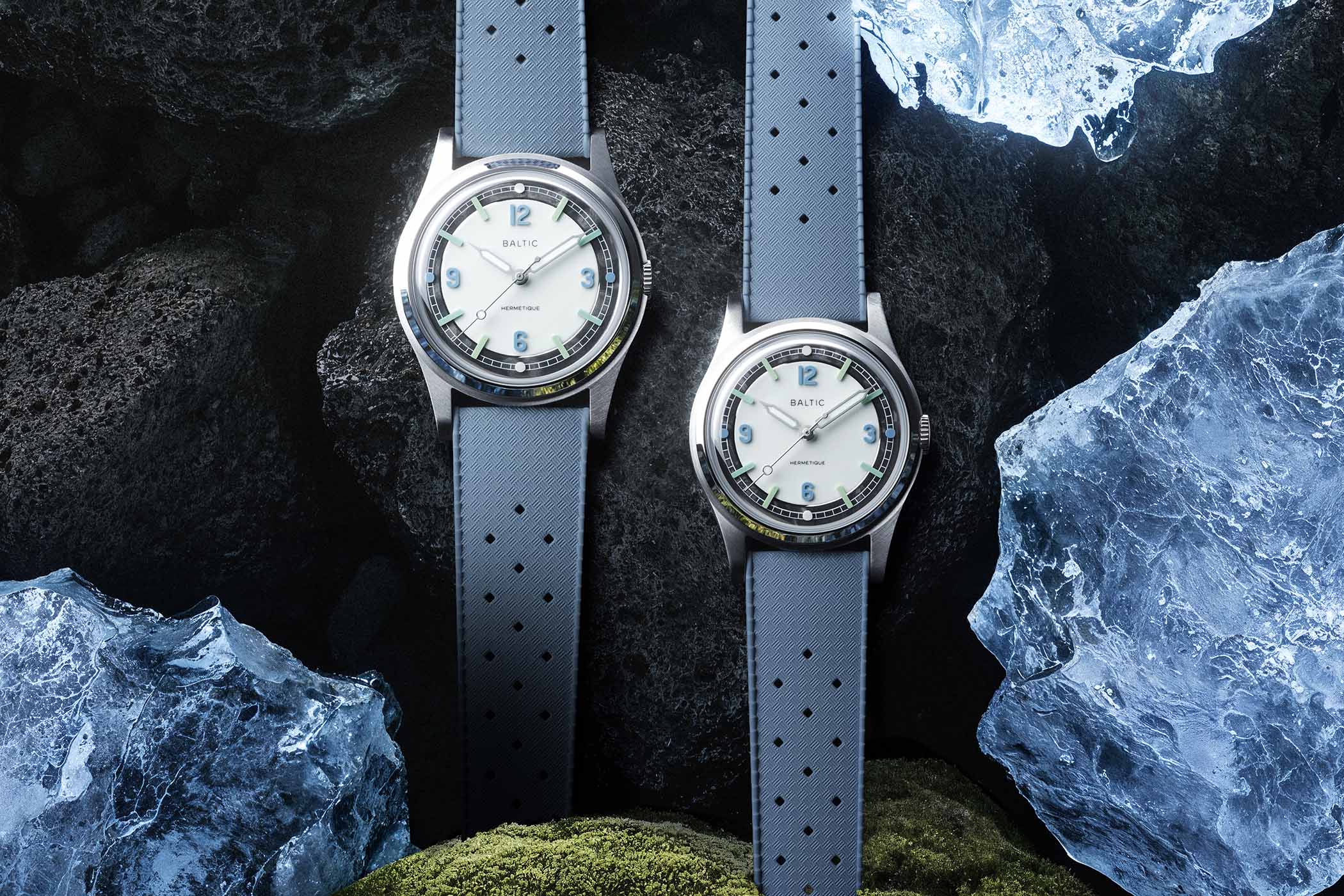 Baltic Hermétique The Rift: Iceland's Volcanic Landscape on Your Wrist