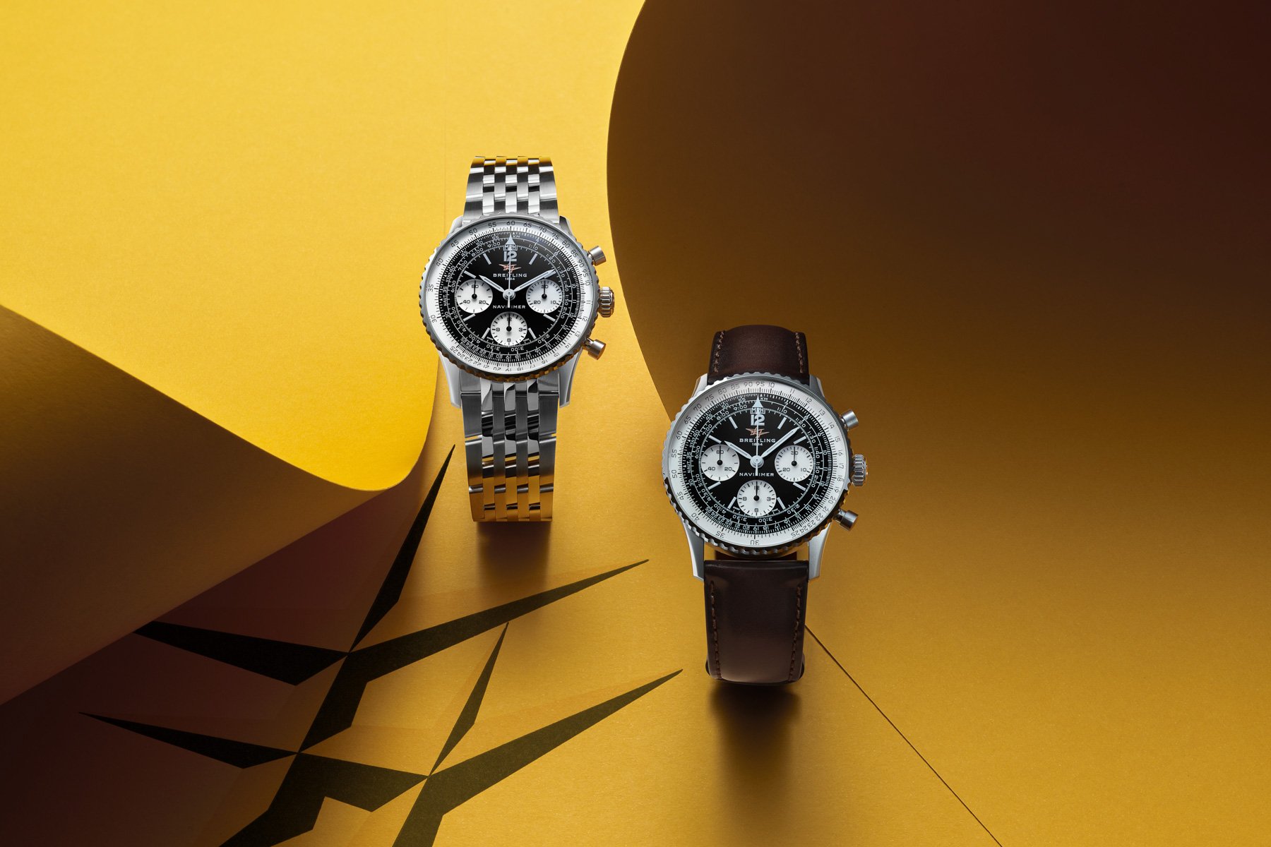 Breitling Navitimer B09 and B02 Cosmonaute 41mm Chronographs - photo