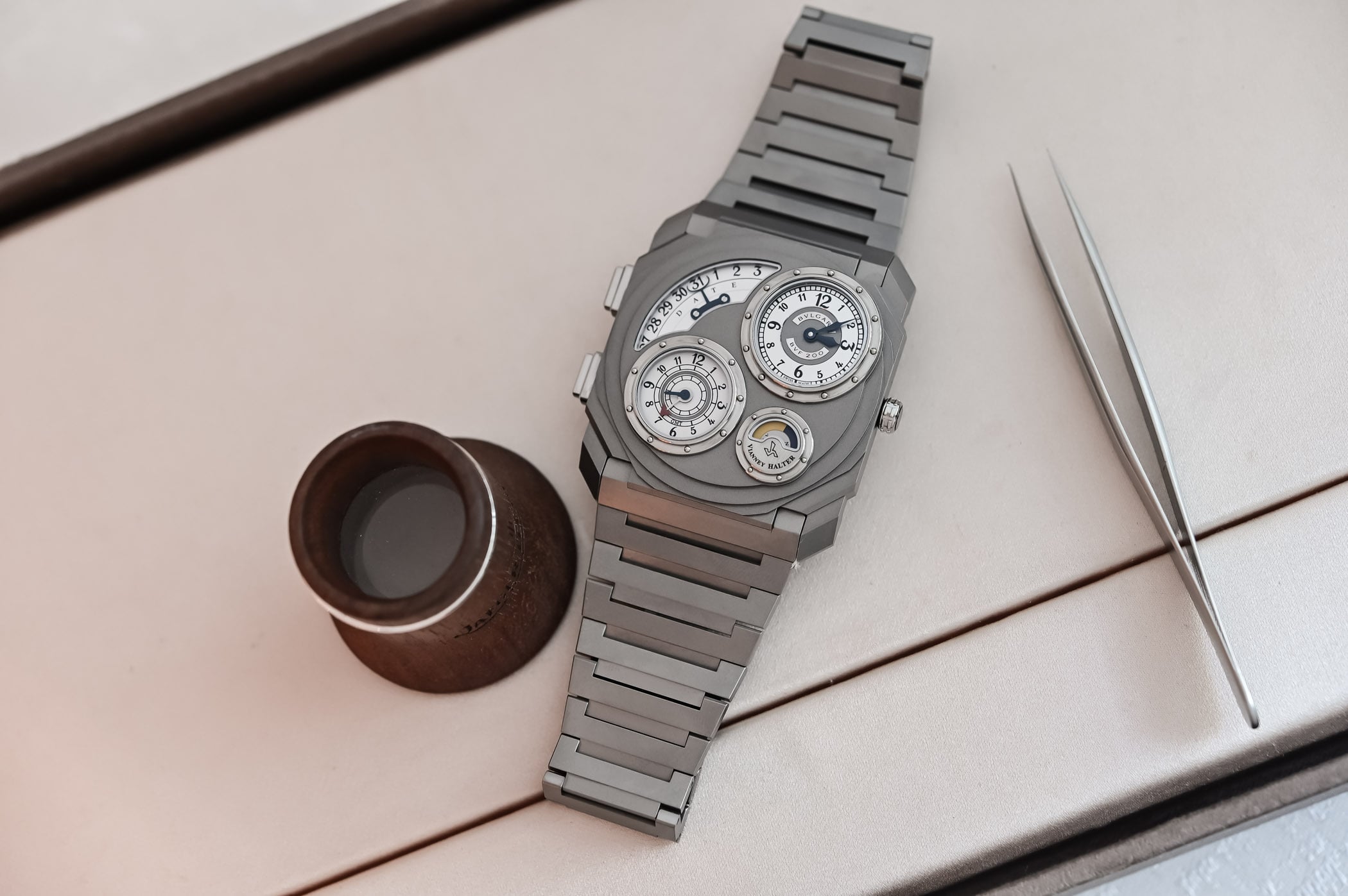 Bulgari Octo Finissimo Dual Time x Vianney Halter - photo