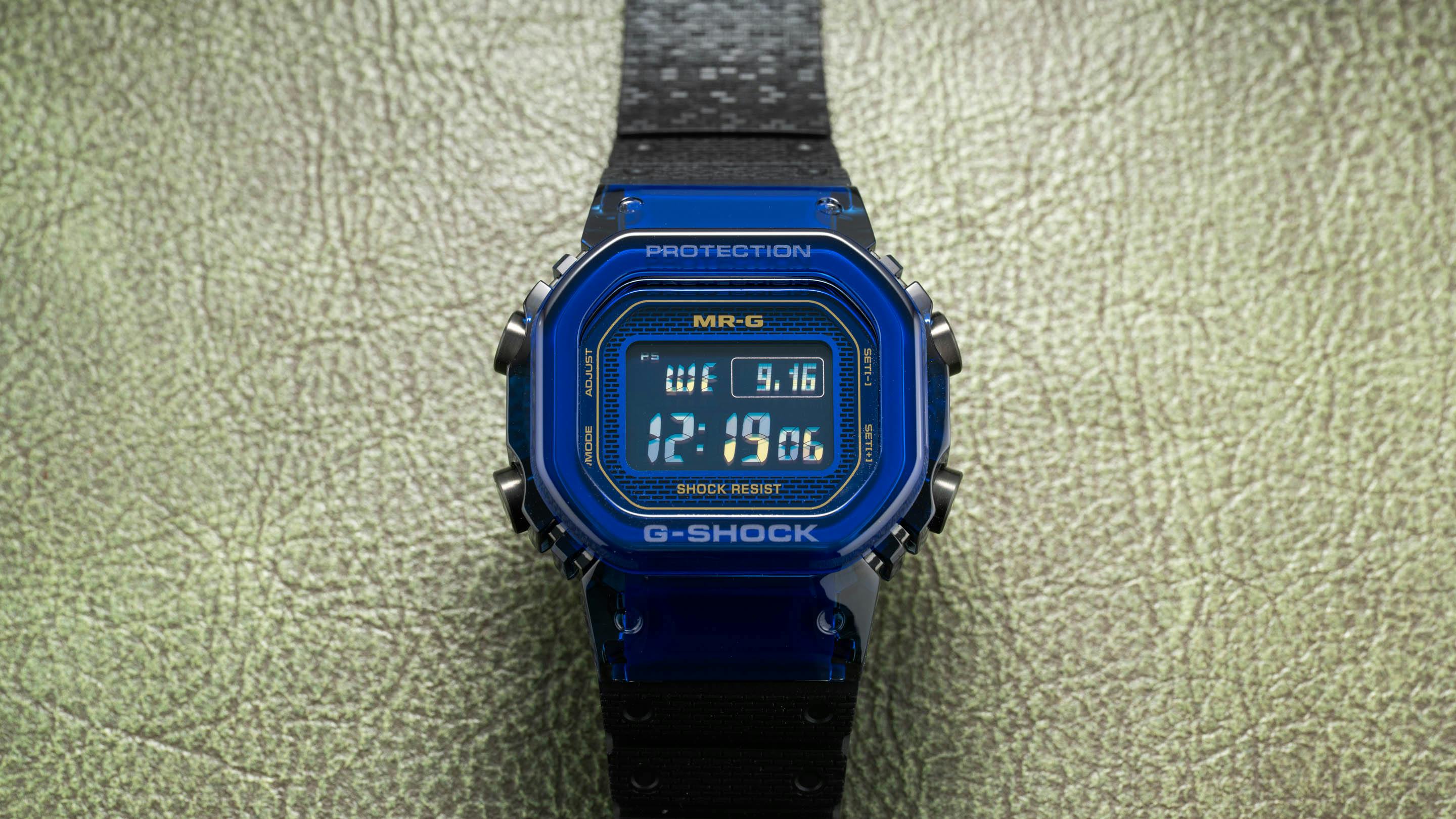 Casio G-Shock MR-G / MRG-D5000 Blue Rose Project - photo