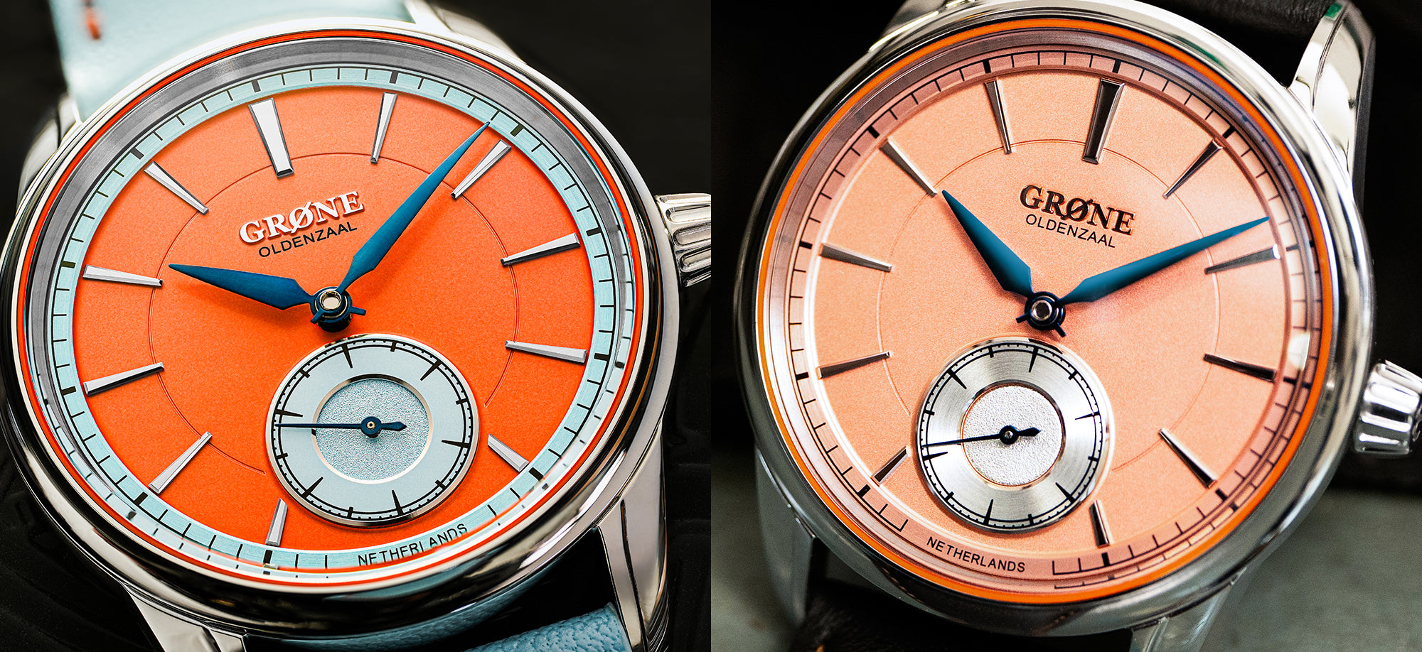 GRØNE Horologium: the Grönefeld brothers drop two new dials on their €2,390 three-hander