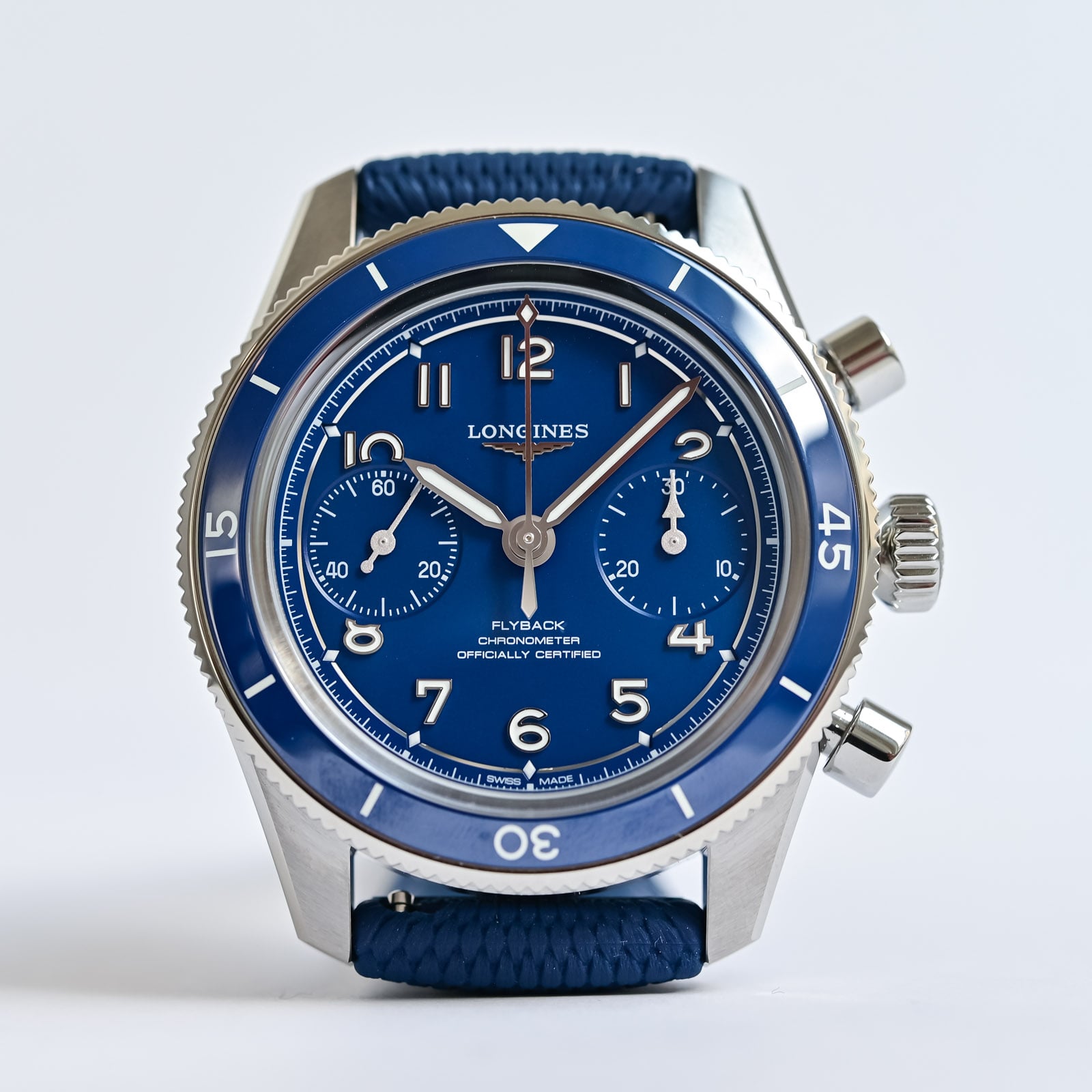 Longines Spirit Pilot Sky Blue - photo