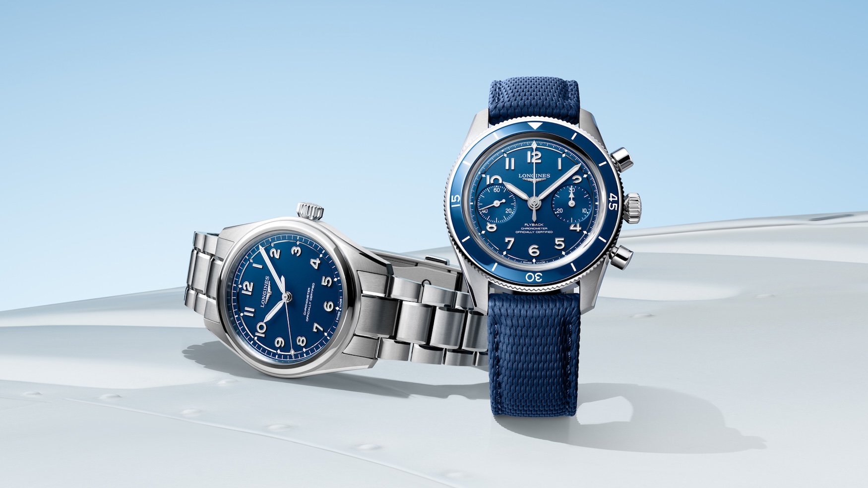 Longines Spirit Pilot Sky Blue - photo