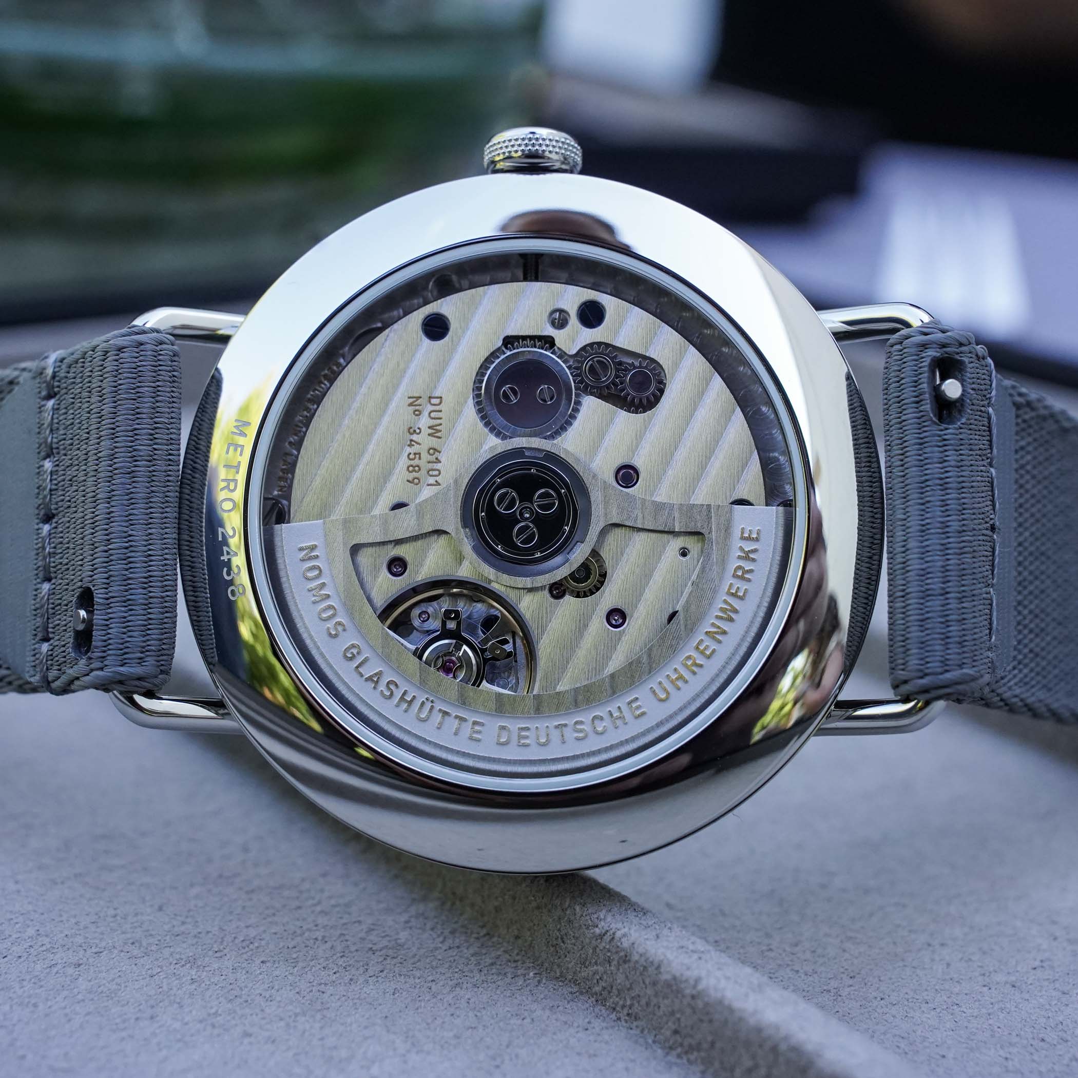 Nomos Metro Ice Blue - photo