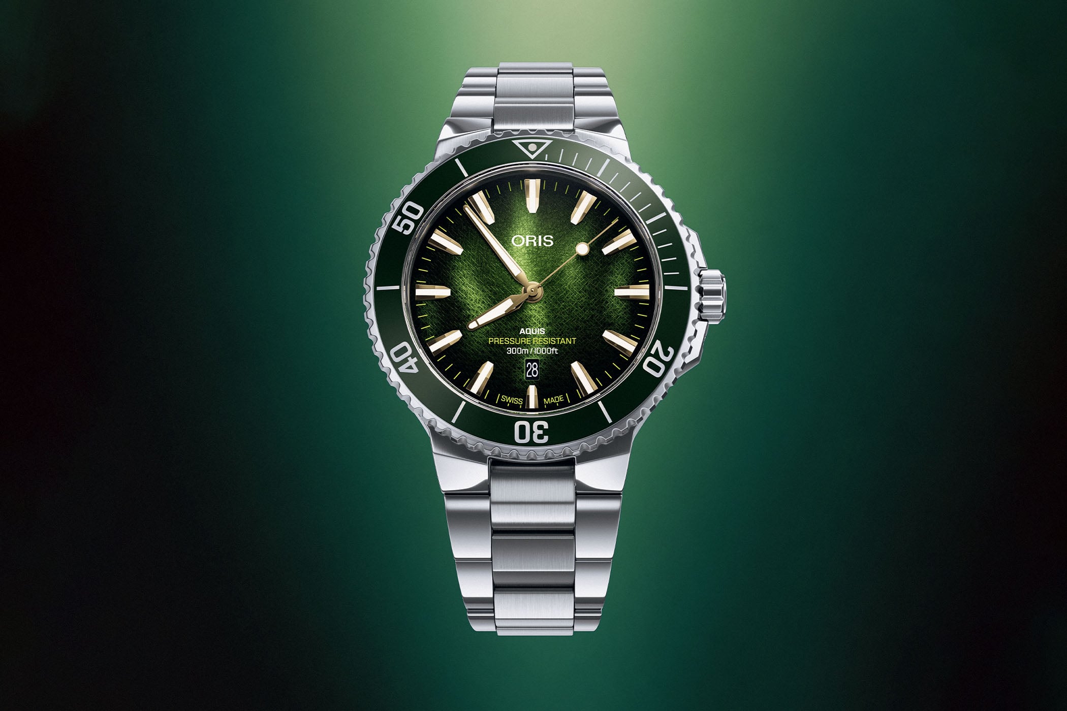 Oris Aquis Date Kelp Forest Limited Edition - photo