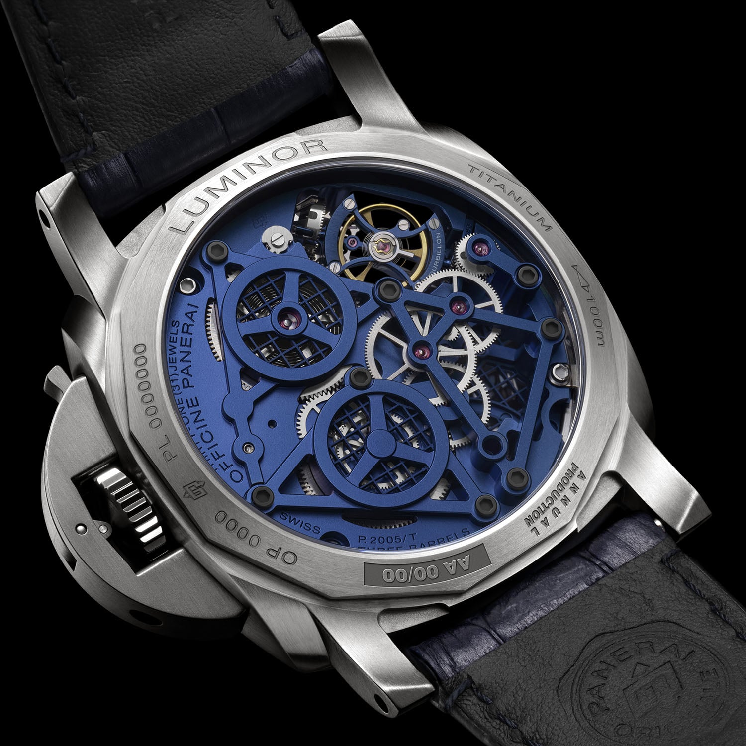 Panerai Luminor Tourbillon GMT Titanio PAM01784 - photo