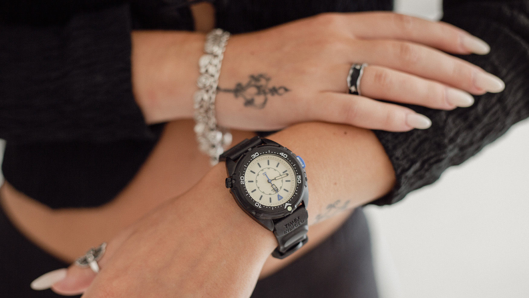 Timex Intrepid x Dimepiece 'Blackout' Edition 36mm - photo