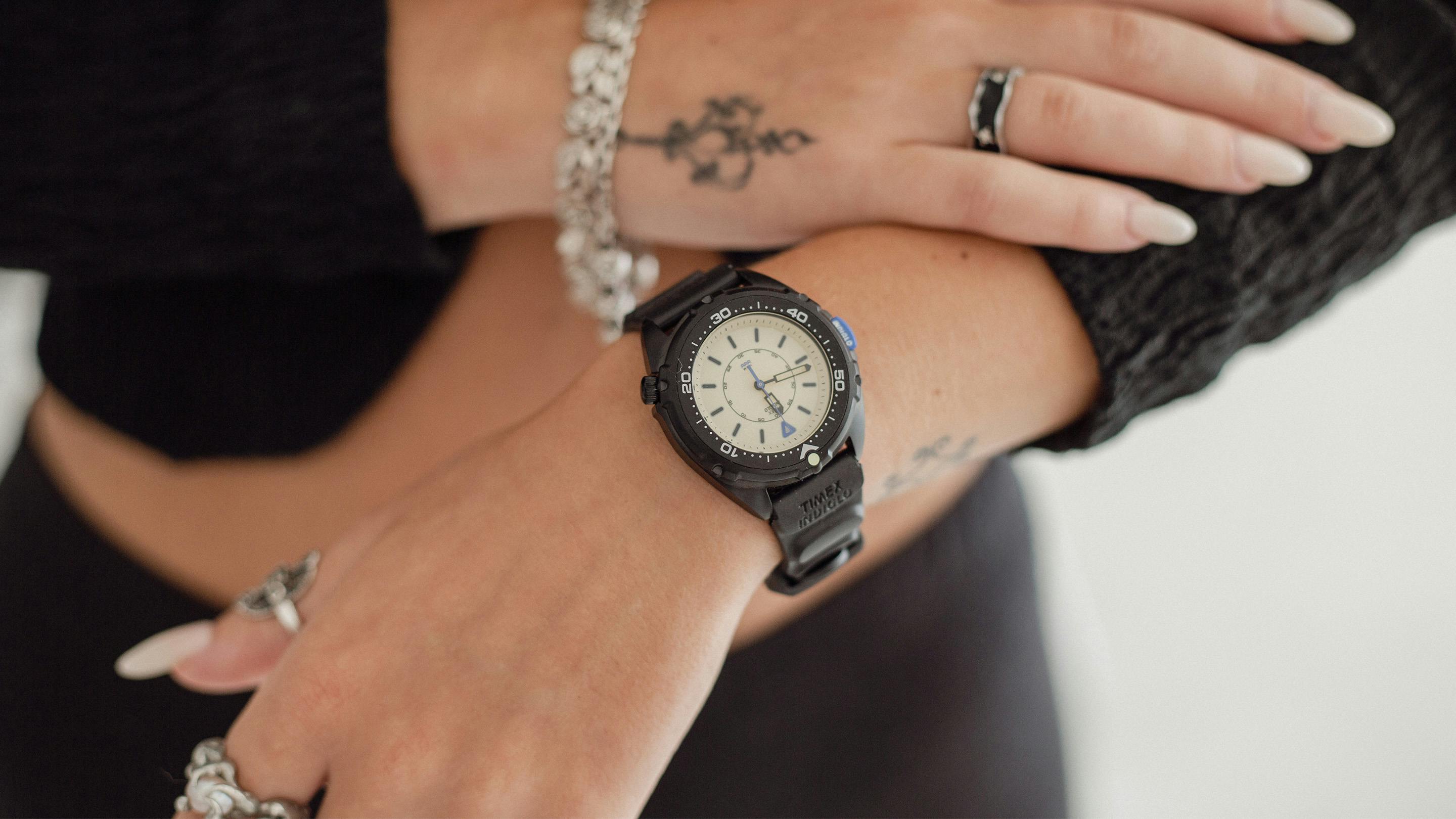 Timex Intrepid x Dimepiece 'Blackout' Edition 36mm - photo