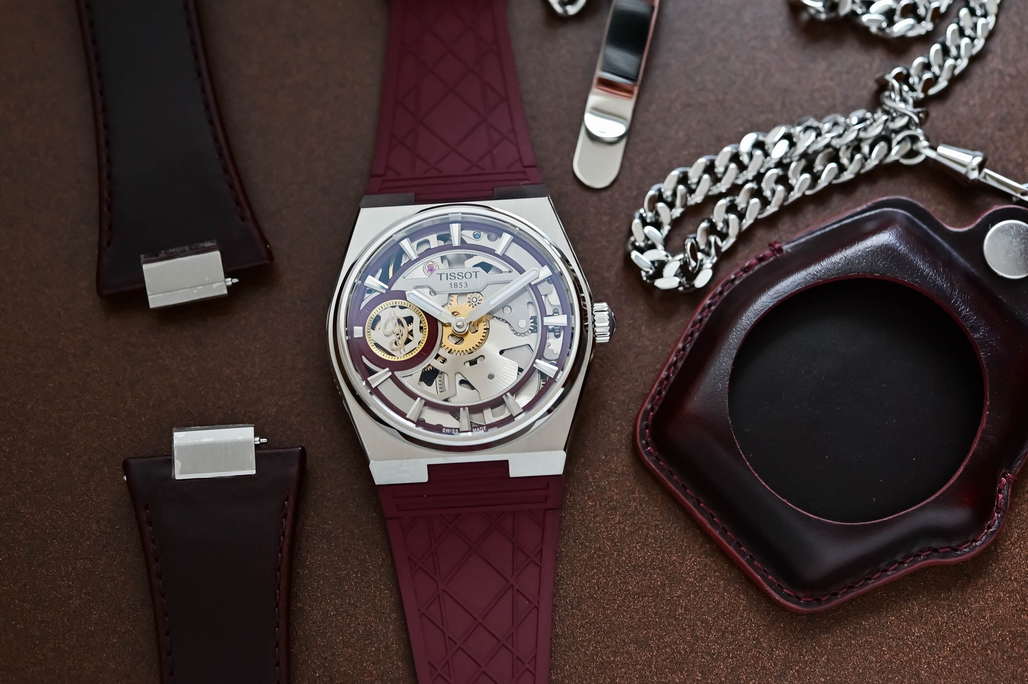 Tissot PRX Skeleton Damian Lillard Special Edition: Bigger, Open-Dialed, and It Converts to a Pocket Watch